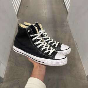 Y2K Converse Chuck Taylor Black Leather High Tops